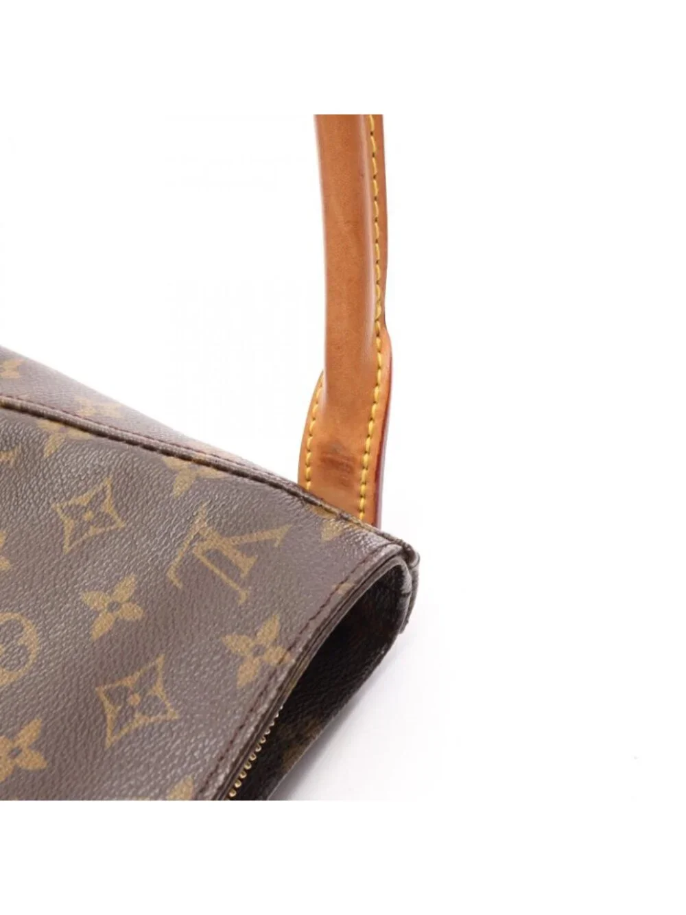 Louis Vuitton Shoulder Bag Looping GM Canvas Leather